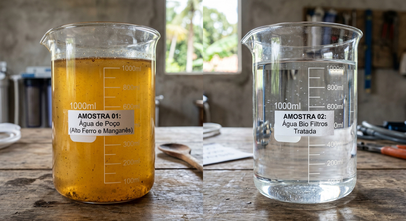 Antes e Depois Biofiltros